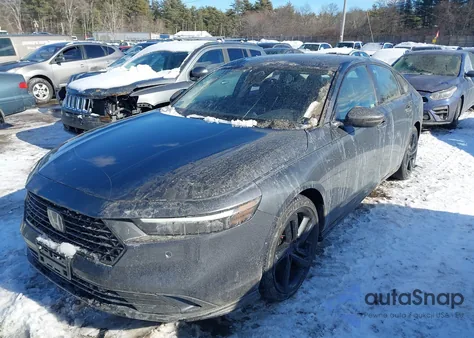 2023 Honda Accord Hybrid Ex-L из США, поврежденный, VIN 1HGCY2F60PA006481